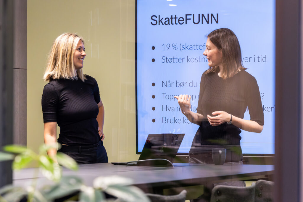 Sildre kan SkatteFUNN inn og ut.